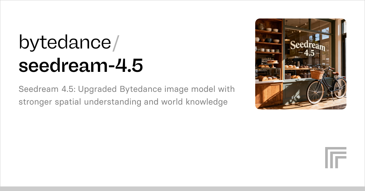 bytedance/seedream-4.5